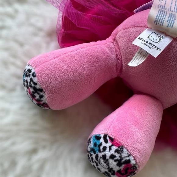 Build A Bear Hello Kitty Pink 18" Winking Leopard Outfit Dress ‘12 Sanrio No Bow - Picture 8 of 10